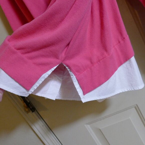 Tommy Hilfiger Plus Size Layered Look Argyle Sweater - Picture 9 of 13